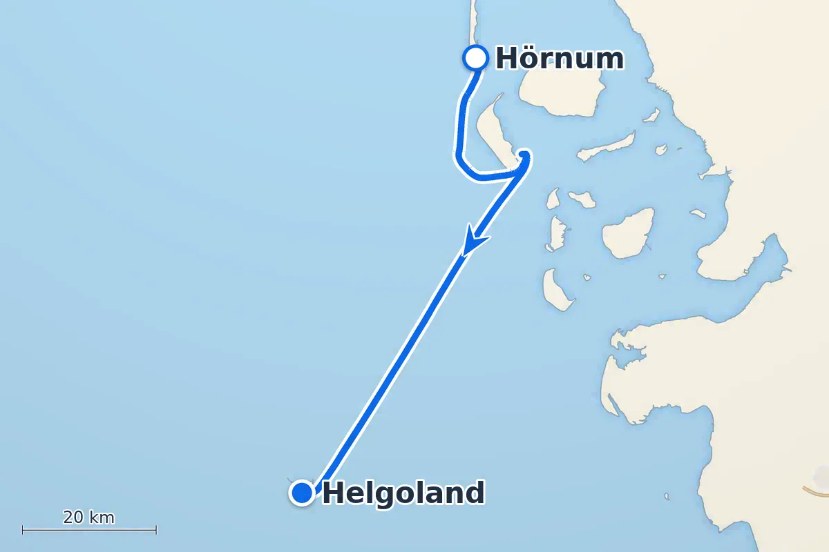 Hörnum - Helgoland