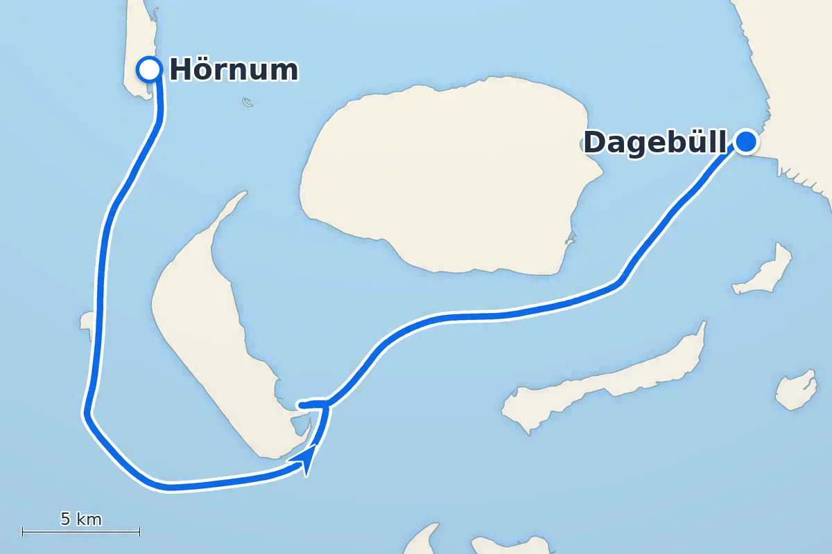 Hörnum - Dagebüll