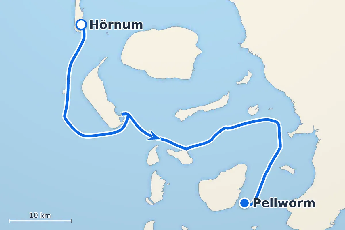 Hörnum - Pellworm